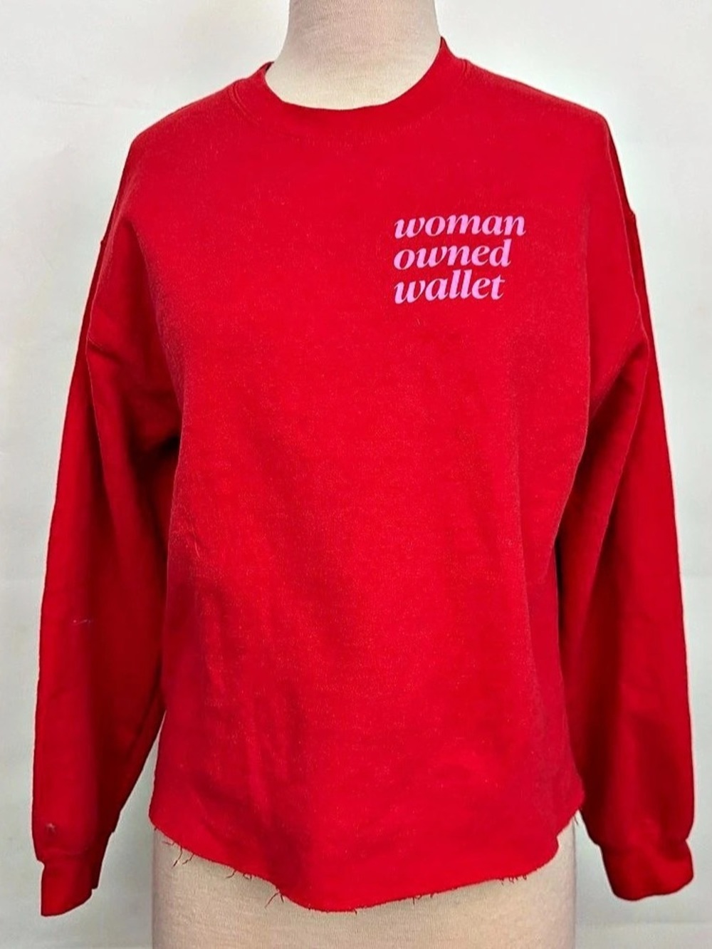Woman-Owned Wallet Women Don't Owe You Sh*t Sweatshirt Women Empowerment - Picture 2 of 3
